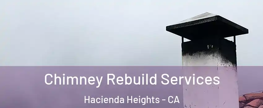  Chimney Rebuild Services Hacienda Heights - CA