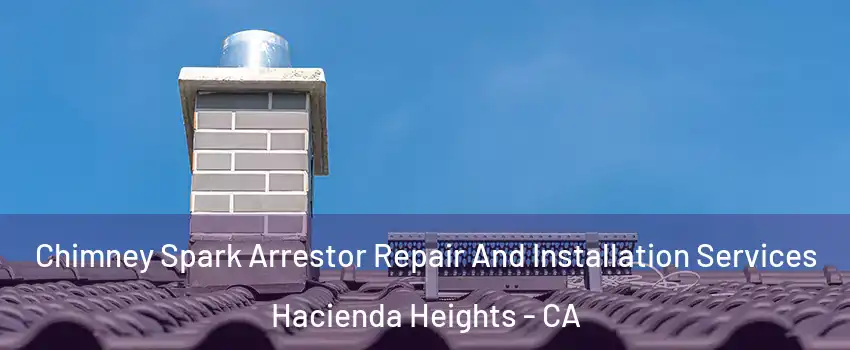  Chimney Spark Arrestor Repair And Installation Services Hacienda Heights - CA