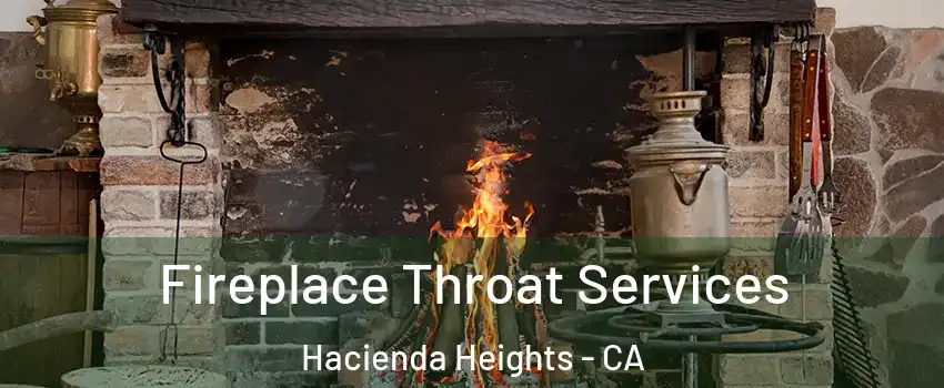  Fireplace Throat Services Hacienda Heights - CA
