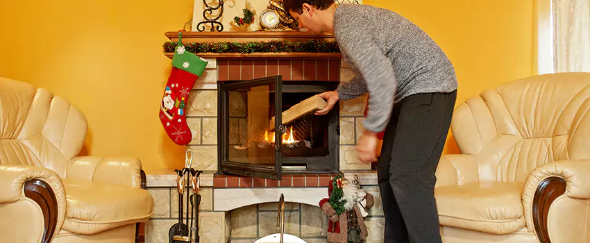 Gas to Wood-Burning Fireplace Conversion Services in Hacienda Heights, California
