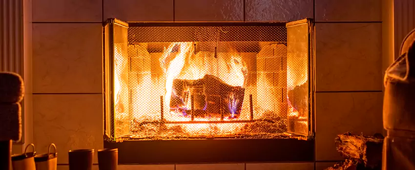 Mendota Hearth Landscape Fireplace Installation in Hacienda Heights, California