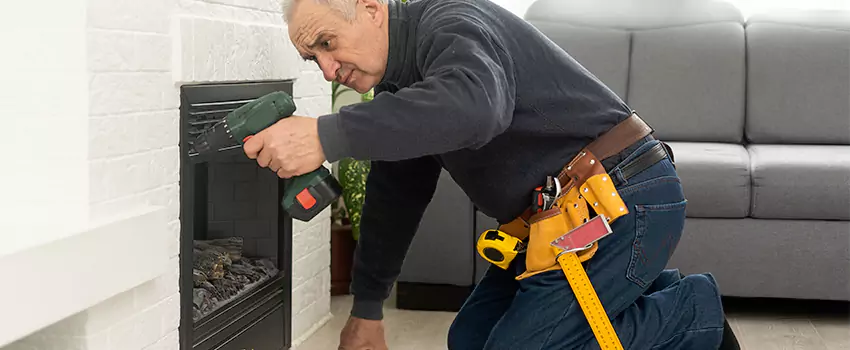 New Indoor Fireplace Installation in Hacienda Heights, California