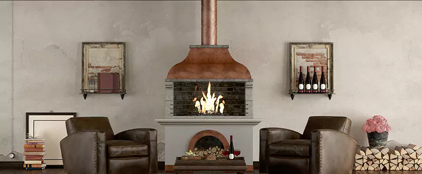 Thelin Hearth Products Providence Pellet Insert Fireplace Installation in Hacienda Heights, CA