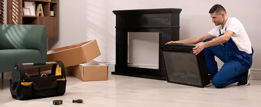 Old Rusted Metal Fireplace Repair And Replacement in Hacienda Heights, CA