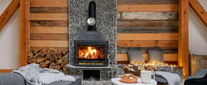 Thelin Hearth Products Direct Vent Gas Stove Fireplace Inspection in Hacienda Heights, California