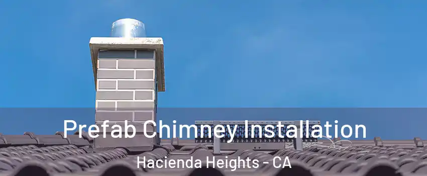 Prefab Chimney Installation Hacienda Heights - CA
