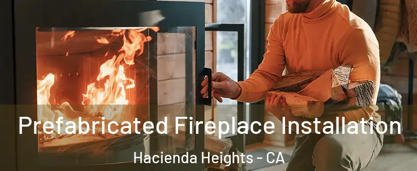  Prefabricated Fireplace Installation Hacienda Heights - CA
